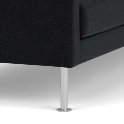 Unit10 L42 Firhøj - 2,5 pers. sofa - Stål - Dark Grey(28)- 2,5 Personers Sofa