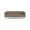 Unit10 L42 Firhøj - 3 pers. sofa - Stål - Taupe (233)- 3 Personers Sofa