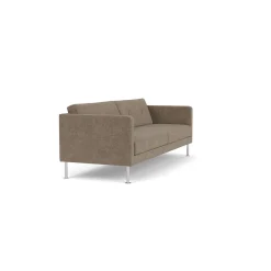 Unit10 L42 Firhøj - 3 pers. sofa - Stål - Taupe (233)- 3 Personers Sofa