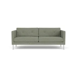 Unit10 L42 Firhøj - 2,5 pers. sofa - Stål - Green-Melange- 2,5 Personers Sofa