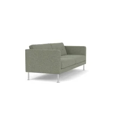 Unit10 L42 Firhøj - 2,5 pers. sofa - Stål - Green-Melange- 2,5 Personers Sofa