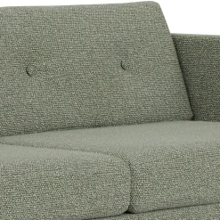 Unit10 L42 Firhøj - 2,5 pers. sofa - Stål - Green-Melange- 2,5 Personers Sofa