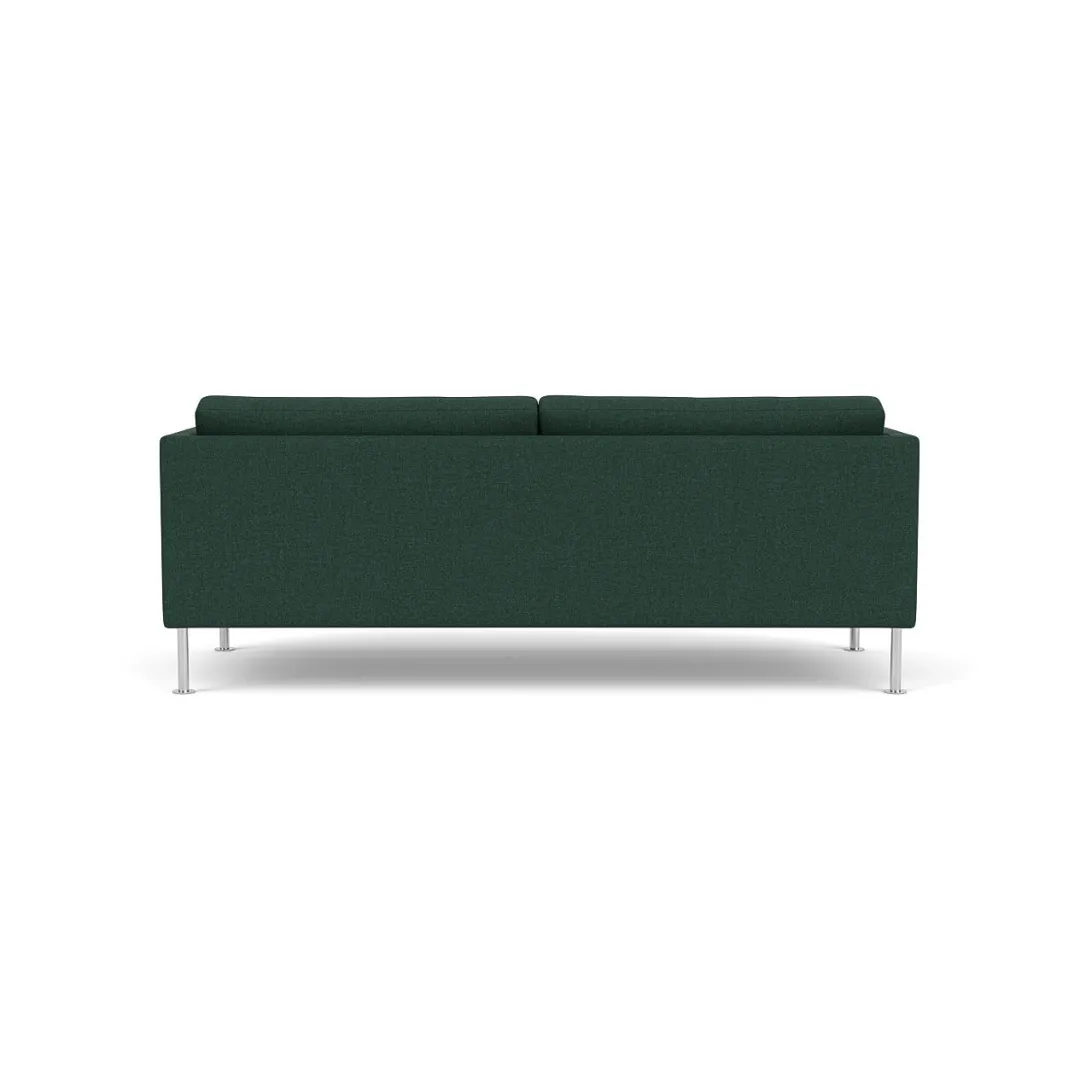 Unit10 L42 Firhøj - 2,5 pers. sofa - Stål - Green (32)- 2,5 Personers Sofa