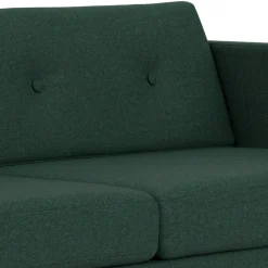 Unit10 L42 Firhøj - 2,5 pers. sofa - Stål - Green (32)- 2,5 Personers Sofa