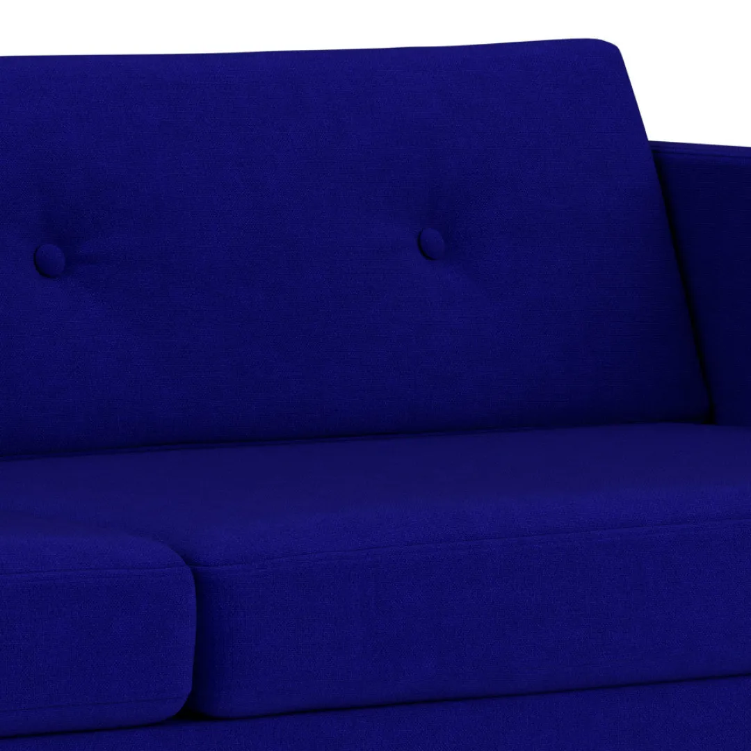 Unit10 L42 Firhøj - 3 pers. sofa - Stål - Blue (43)- 3 Personers Sofa