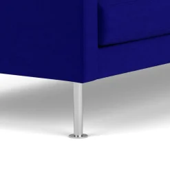 Unit10 L42 Firhøj - 3 pers. sofa - Stål - Blue (43)- 3 Personers Sofa