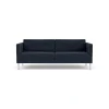 Unit10 L42 Firhøj - 2,5 pers. sofa - Stål - Dark Blue(36)- 2,5 Personers Sofa