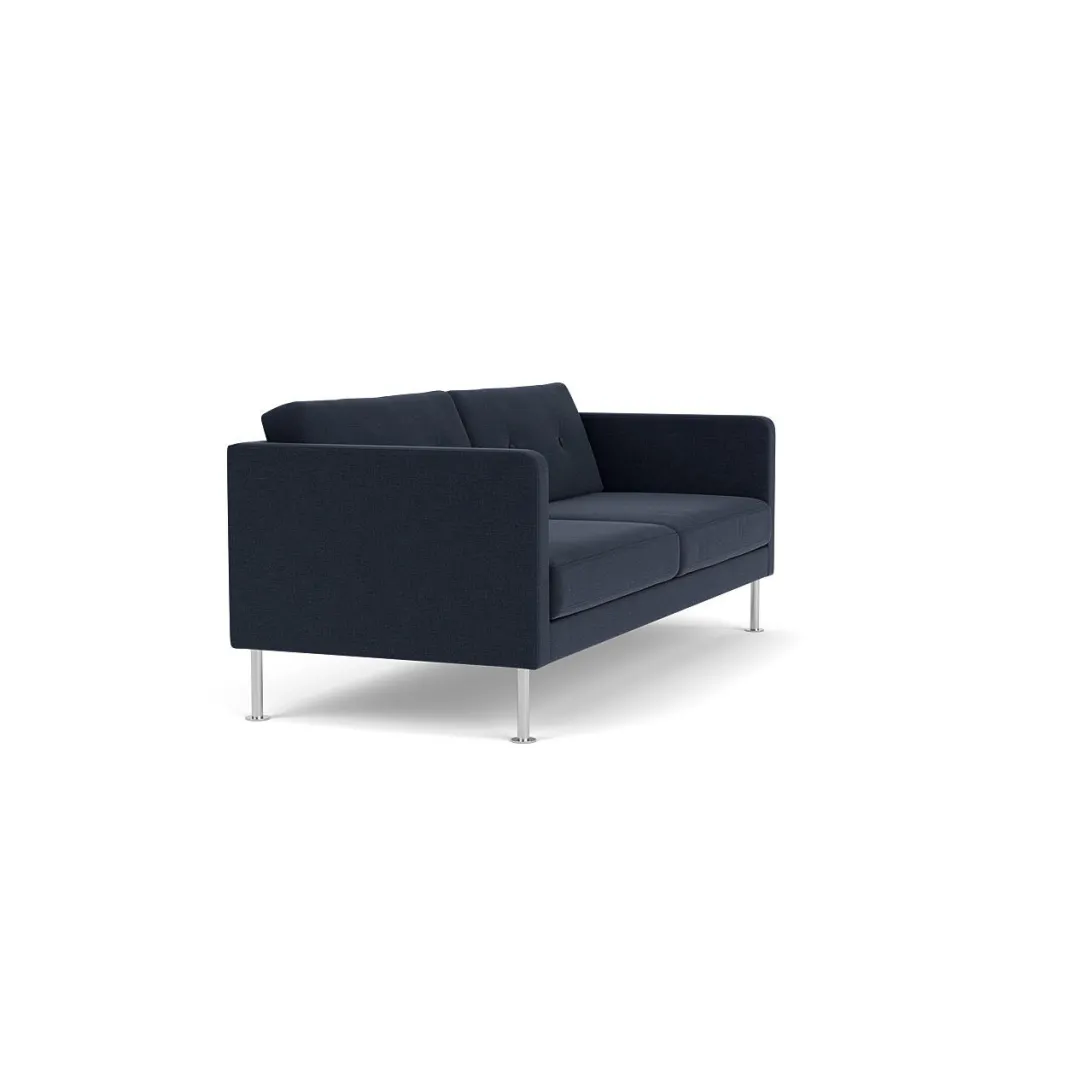 Unit10 L42 Firhøj - 2,5 pers. sofa - Stål - Dark Blue(36)- 2,5 Personers Sofa