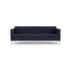 Unit10 L42 Firhøj - 3 pers. sofa - Stål - Dark Blue (36)- 3 Personers Sofa