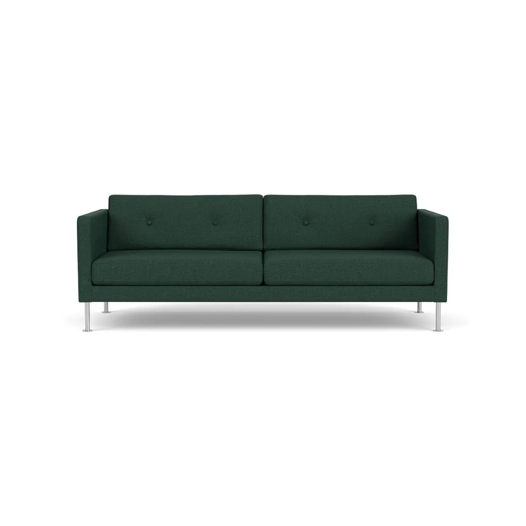Unit10 L42 Firhøj - 3 pers. sofa - Stål - Green (32)- 3 Personers Sofa