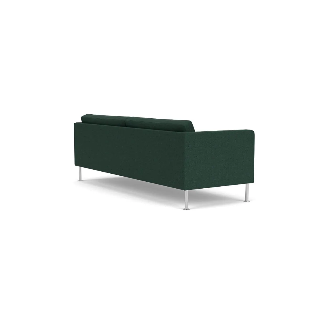 Unit10 L42 Firhøj - 3 pers. sofa - Stål - Green (32)- 3 Personers Sofa