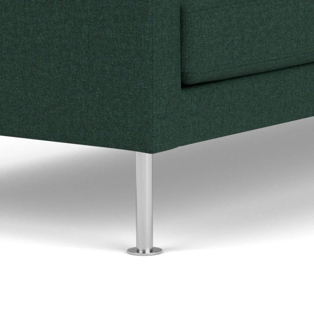 Unit10 L42 Firhøj - 3 pers. sofa - Stål - Green (32)- 3 Personers Sofa