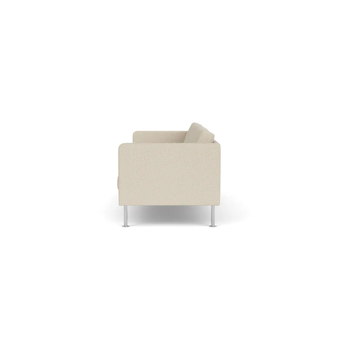 Unit10 L42 Firhøj - 3 pers. sofa - Stål - Beige (00)- 3 Personers Sofa