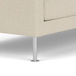 Unit10 L42 Firhøj - 3 pers. sofa - Stål - Beige (00)- 3 Personers Sofa