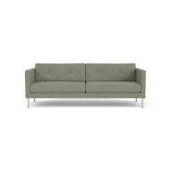 Unit10 L42 Firhøj - 3 pers. sofa - Stål - Green-Melange- 3 Personers Sofa