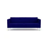 Unit10 L42 Firhøj - 2,5 pers. sofa - Stål - Blue (43)- 2,5 Personers Sofa