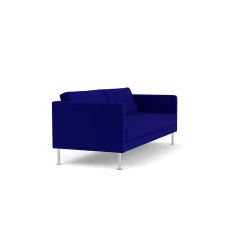 Unit10 L42 Firhøj - 2,5 pers. sofa - Stål - Blue (43)- 2,5 Personers Sofa