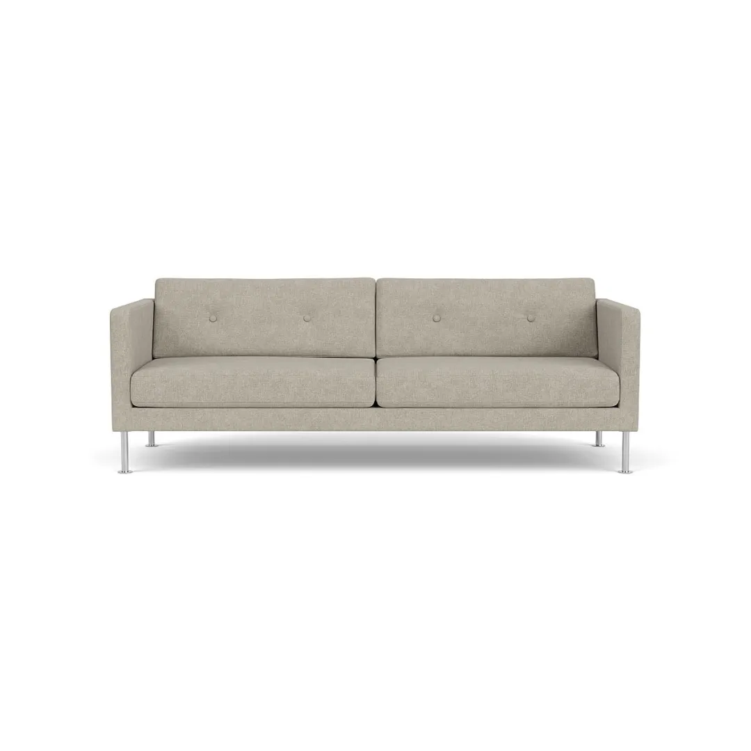 Unit10 L42 Firhøj - 3 pers. sofa - Stål - Light Grey (30)- 3 Personers Sofa