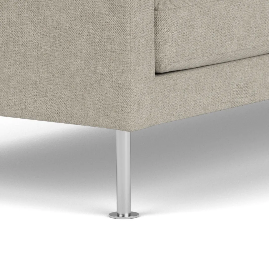 Unit10 L42 Firhøj - 3 pers. sofa - Stål - Light Grey (30)- 3 Personers Sofa