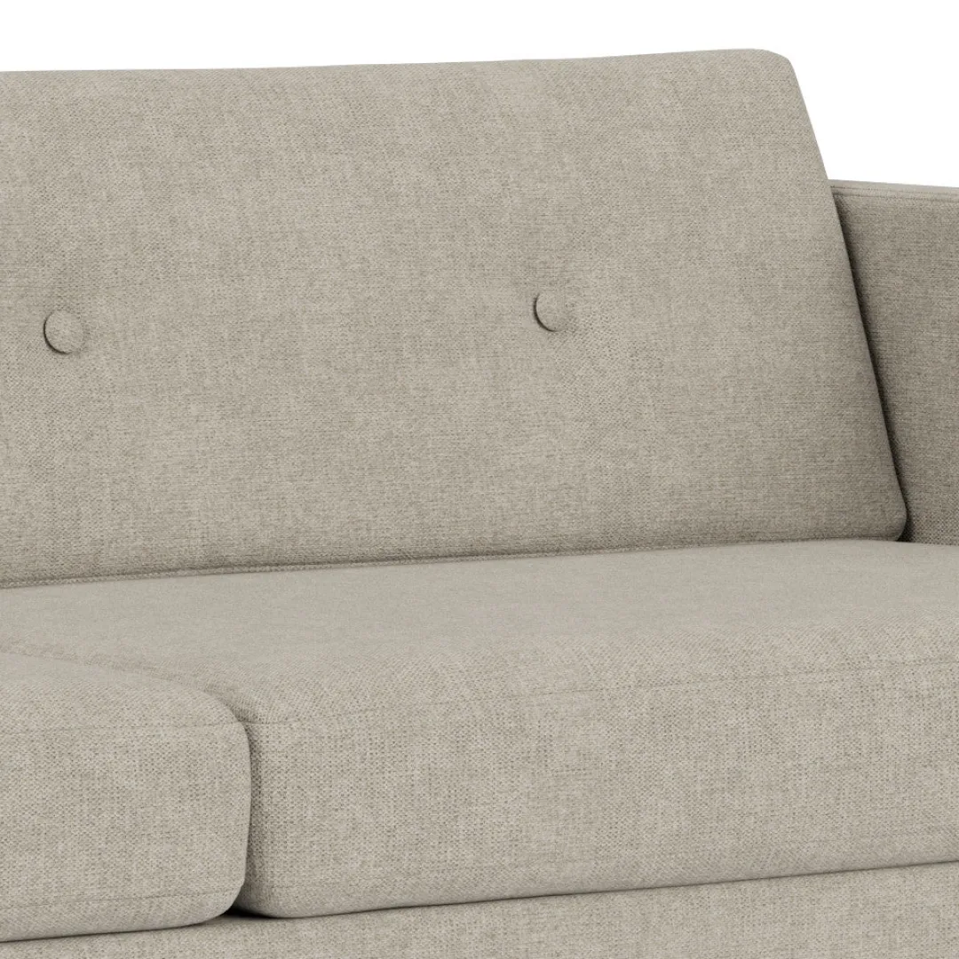 Unit10 L42 Firhøj - 3 pers. sofa - Stål - Light Grey (30)- 3 Personers Sofa