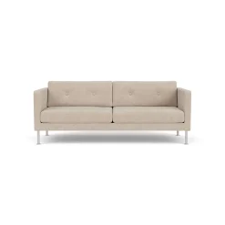 Unit10 L42 Firhøj - 2,5 pers. sofa - Stål - Beige (213)- 2,5 Personers Sofa