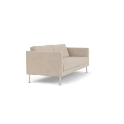 Unit10 L42 Firhøj - 2,5 pers. sofa - Stål - Beige (213)- 2,5 Personers Sofa