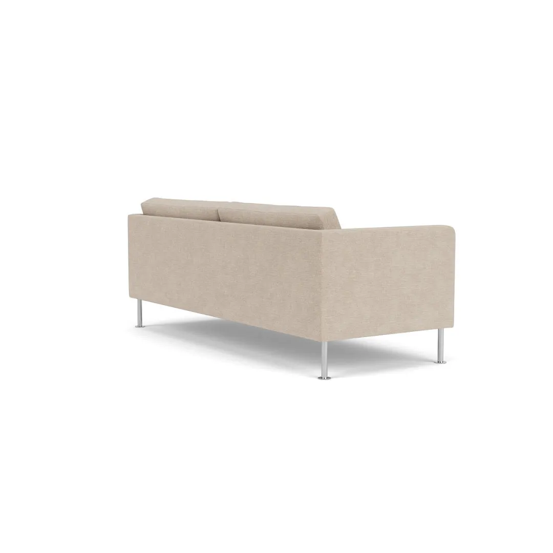 Unit10 L42 Firhøj - 2,5 pers. sofa - Stål - Beige (213)- 2,5 Personers Sofa