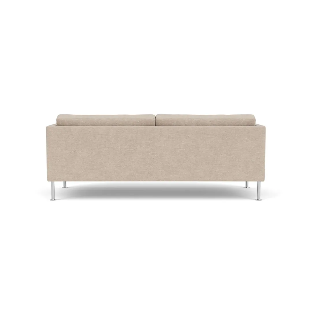 Unit10 L42 Firhøj - 2,5 pers. sofa - Stål - Beige (213)- 2,5 Personers Sofa
