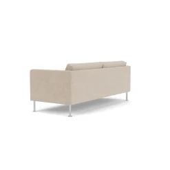Unit10 L42 Firhøj - 2,5 pers. sofa - Stål - Beige (213)- 2,5 Personers Sofa