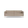 Unit10 L42 Firhøj - 3 pers. sofa - Stål - Beige (61)- 3 Personers Sofa
