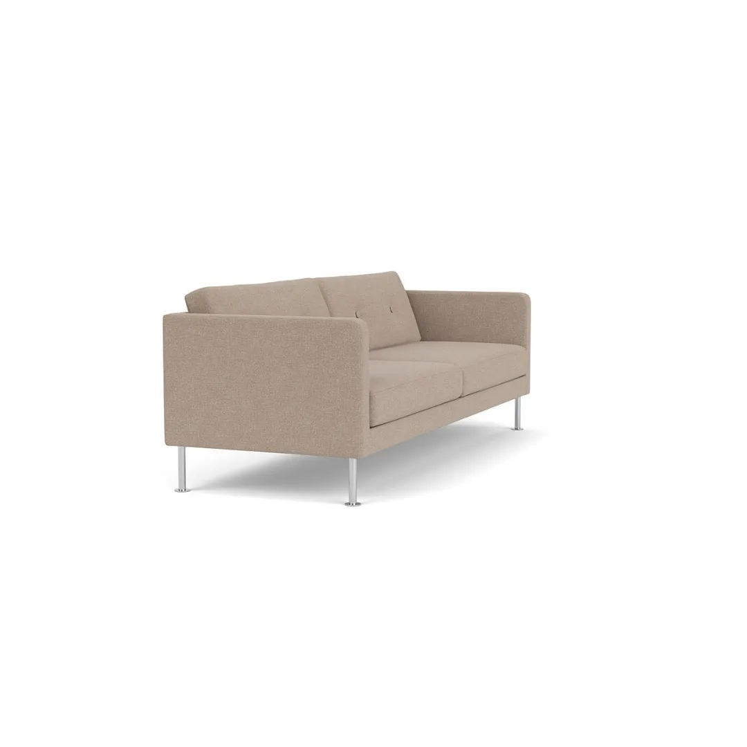 Unit10 L42 Firhøj - 3 pers. sofa - Stål - Beige (61)- 3 Personers Sofa