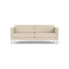 Unit10 L42 Firhøj - 2,5 pers. sofa - Stål - Beige (90)- 2,5 Personers Sofa