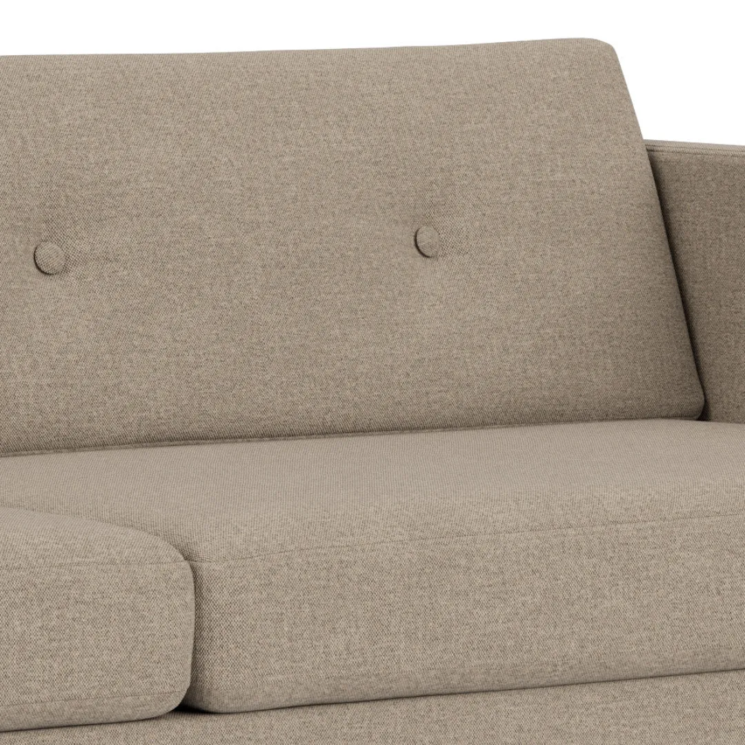 Unit10 L42 Firhøj - 3 pers. sofa - Stål - Light Grey (02)- 3 Personers Sofa
