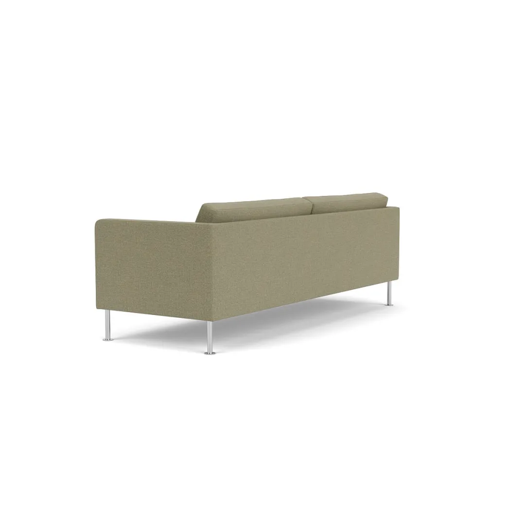 Unit10 L42 Firhøj - 3 pers. sofa - Stål - Green (58)- 3 Personers Sofa
