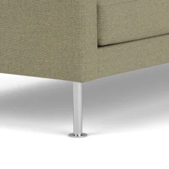 Unit10 L42 Firhøj - 3 pers. sofa - Stål - Green (58)- 3 Personers Sofa