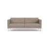 Unit10 L42 Firhøj - 2,5 pers. sofa - Stål - Light Grey- 2,5 Personers Sofa