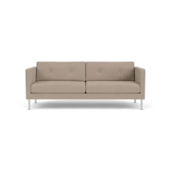 Unit10 L42 Firhøj - 2,5 pers. sofa - Stål - Beige (61)- 2,5 Personers Sofa