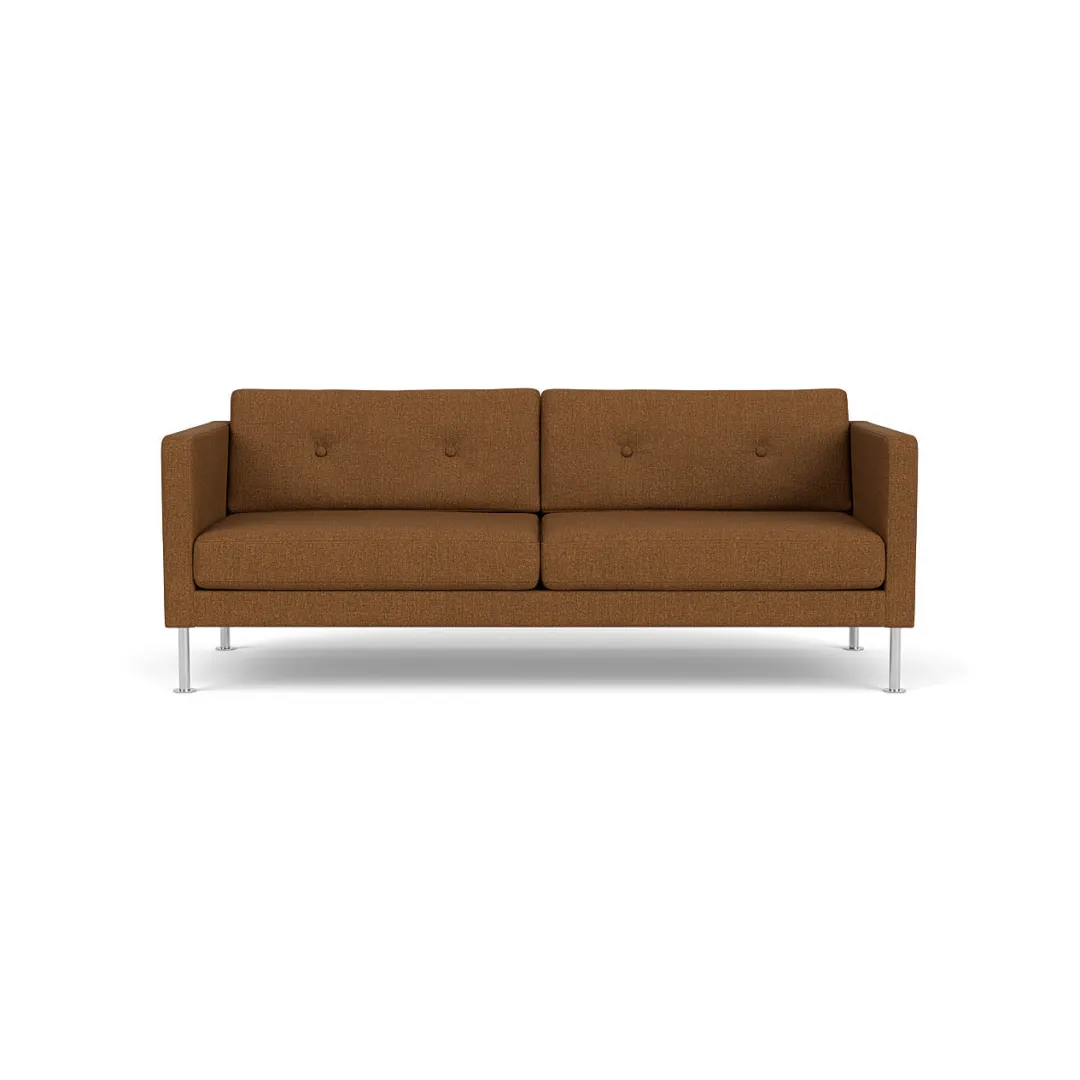 Unit10 L42 Firhøj - 2,5 pers. sofa - Stål - Brown (15)- 2,5 Personers Sofa
