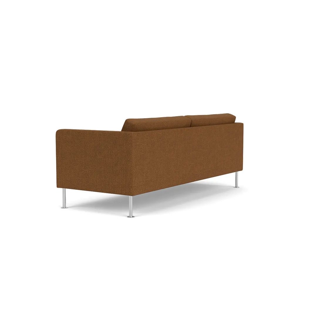Unit10 L42 Firhøj - 2,5 pers. sofa - Stål - Brown (15)- 2,5 Personers Sofa