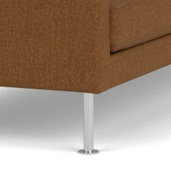 Unit10 L42 Firhøj - 2,5 pers. sofa - Stål - Brown (15)- 2,5 Personers Sofa