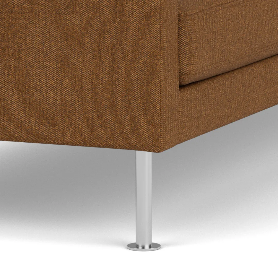Unit10 L42 Firhøj - 2,5 pers. sofa - Stål - Brown (15)- 2,5 Personers Sofa