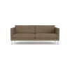 Unit10 L42 Firhøj - 2,5 pers. sofa - Stål - Taupe (61230)- 2,5 Personers Sofa