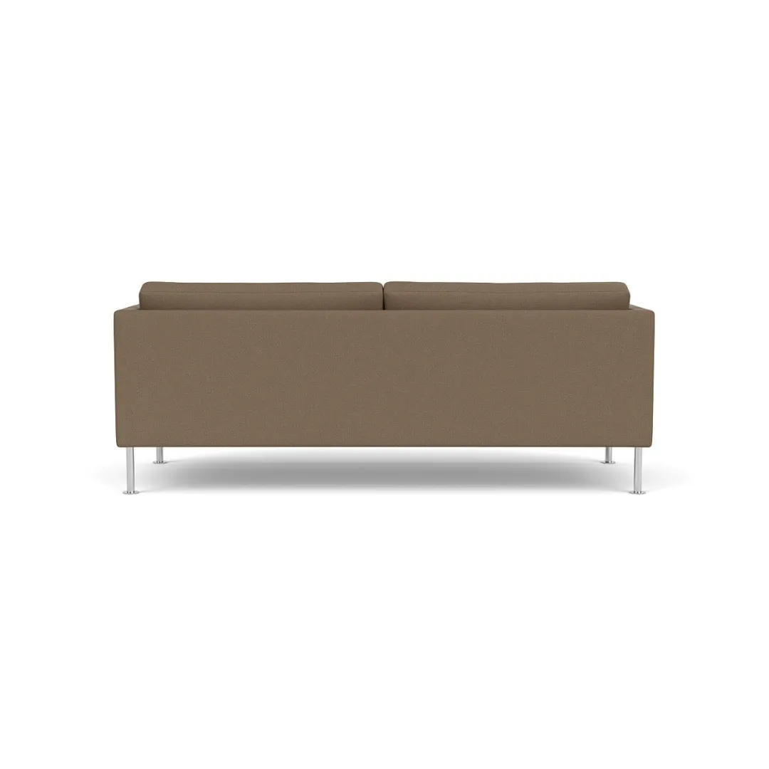 Unit10 L42 Firhøj - 2,5 pers. sofa - Stål - Taupe (61230)- 2,5 Personers Sofa