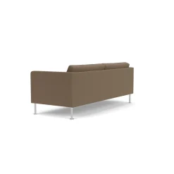 Unit10 L42 Firhøj - 2,5 pers. sofa - Stål - Taupe (61230)- 2,5 Personers Sofa