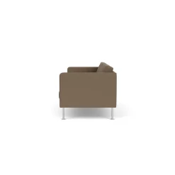 Unit10 L42 Firhøj - 2,5 pers. sofa - Stål - Taupe (61230)- 2,5 Personers Sofa
