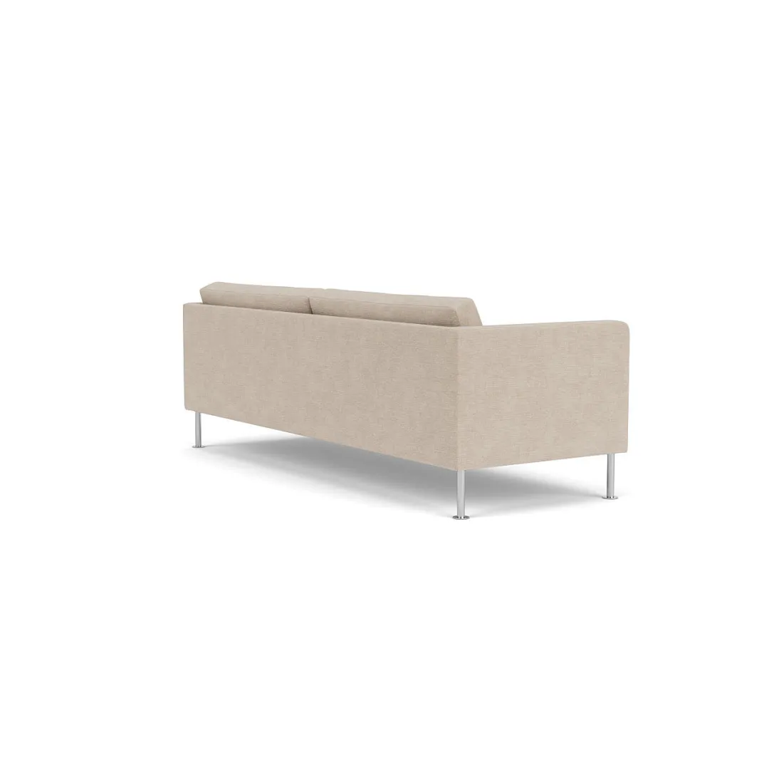 Unit10 L42 Firhøj - 3 pers. sofa - Stål - Beige (213)- 3 Personers Sofa