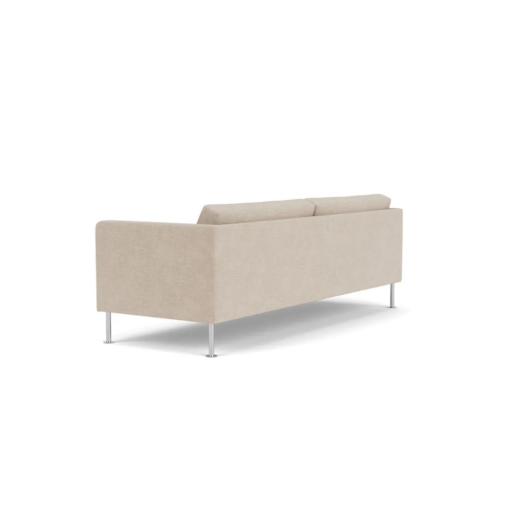 Unit10 L42 Firhøj - 3 pers. sofa - Stål - Beige (213)- 3 Personers Sofa
