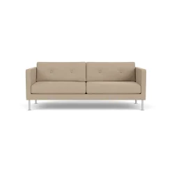 Unit10 L42 Firhøj - 2,5 pers. sofa - Stål - Beige (61252)- 2,5 Personers Sofa