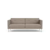 Unit10 L42 Firhøj - 2,5 pers. sofa - Stål - Stone (181)- 2,5 Personers Sofa