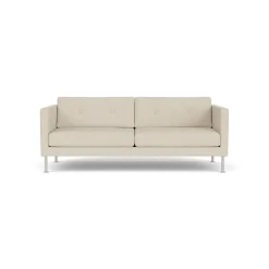 Unit10 L42 Firhøj - 2,5 pers. sofa - Stål - Beige (00)- 2,5 Personers Sofa